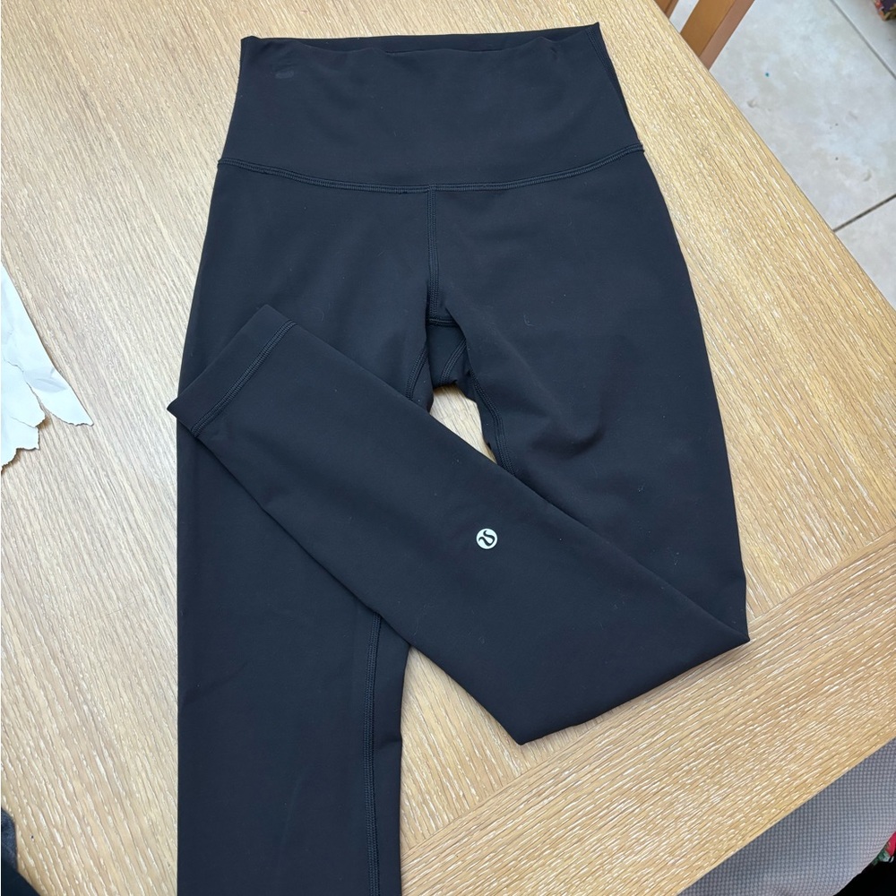Lululemon wunder train high rise leggings
